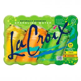 La Croix Sparkling Mineral Water with Assorted Flavors 24 Units / 335 mL / 12 oz