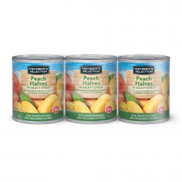 Selection Peach Halves 3 Units / 820 g / 28.9 oz