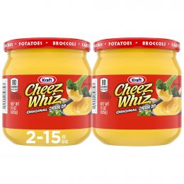 Kraft Cheez Whiz 2 Units / 425 g / 15 oz