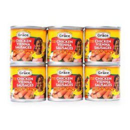 Grace Spicy Vienna Sausage 6 Units / 140 g / 5 oz