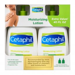 Cetaphil Moisturizing Lotion Made without Perfume 2 Units / 591 mL / 20 oz