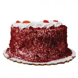 Selection Red Velvet Cake with Vanilla Icing Freshly Baked 6 to 8 Slices