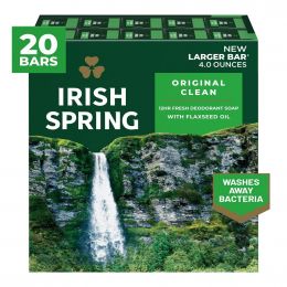 Irish Spring Bar Soap 20 Units / 113 g / 4 oz