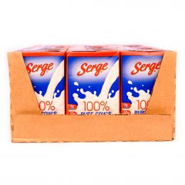Serge Pure Full Cream Cow's Milk 24 Units / 250 mL / 8.45 oz