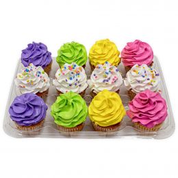 ˈs Selection Freshly Baked Vanilla Chocolate Cupcakes 12 Units