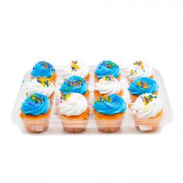 Selection Fresh Baked Vanilla Cupcakes 12 Units