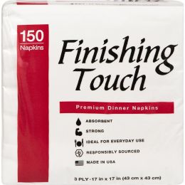 Finishing Touch Premium Dinner Napkins 150 Units