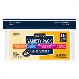 Selection Sliced Assorted Cheese Pack 907 g / 32 oz