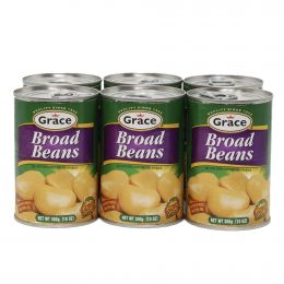 Grace Broad Beans 6 Units / 300 g / 10 oz