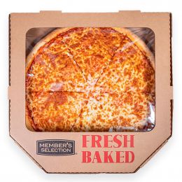 Selection Whole Cheese Pizza 45.7 cm / 18" Fresh Baked 6 Slices
