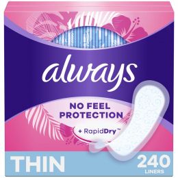 Always Thin Pantiliner 240 Units