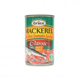 Grace Mackerel Hot & Spicy 5 units / 155 g