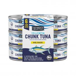 Selection Tuna in Vegetable Oil 6 Units / 136 g / 6 oz