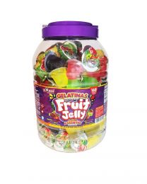 24 Siete Assorted Flavored Jelly 160 Pack / 15.3 g  / 0.53 oz