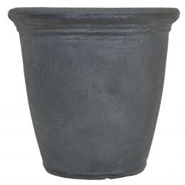 DGP Decorative Polyethylene Planter in Charcoal Color 50.8 cm x 40.96 cm / 20" x 16.13"