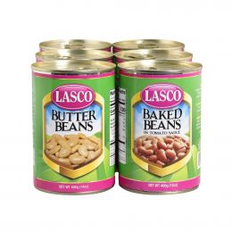 Lasco Canned Beans Assorted 6 Units / 400 g / 14 oz