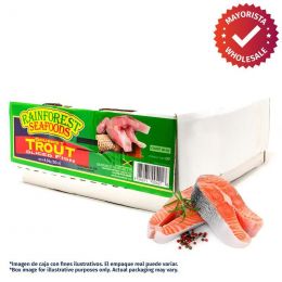 Rainforest Frozen Gourmet Trout Sliced Bag 4.5 kg / 10 lb