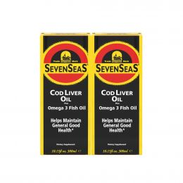 Seven Seas Cod Liver Oil with Omega 3 2 Units / 300 mL