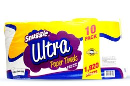 Snuggle Paper Towels 10 Units / 192 Sheets