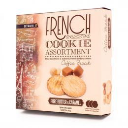 Loc Maria Biscuits Assorted French Cookies Butter and Salted Caramel 441 g / 15.6 oz
