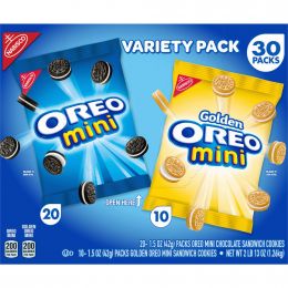 Oreo Mini Cookies Variety 30 Units / 42 g / 1.5 oz
