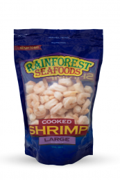 Rainforest Seafood Frozen Cooked Shrimp 41 / 908 g / 2 lb