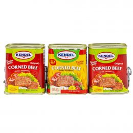 Kendel Corned Beef in Hot and Spicy Flavors 3 Units / 340 g / 12 oz