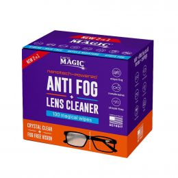 Nano Magic Anti-fog and Lens Cleaning Wipes 100 Units