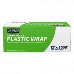 Selection Plastic Food Wrap 30.4 cm x 609.6 m / 12" x 2000'