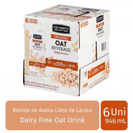 Selection Original Oat Beverage 6 Units / 946 mL / 32 oz