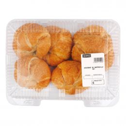 Selection Large Freshly Baked Butter Croissants 6 Units