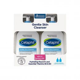Cetaphil Gentle Cleanser for Dry and Sensitive Skin 2 Units / 591 mL