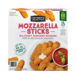 ’s Selection Breaded Mozzarella Sticks 2.04 kg / 4.5 lb