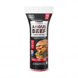 Selection Angus Beef Patties 15 Units / 151 g / 5.3 oz