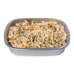 Selection Pasta Alfredo with Chicken Freshly Prepared