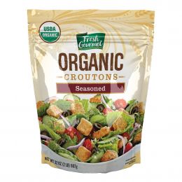 Fresh Gourmet Organic Seasoned Croutons 907 g / 32 oz
