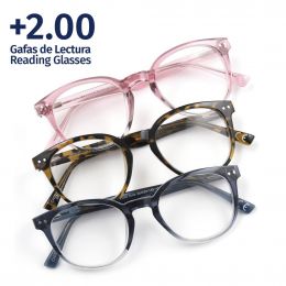Foster Grant +2.0 Clansy Lola Reading Glasses 3 Units