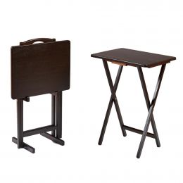 ’s Selection Folding Tray Tables 3 Pieces