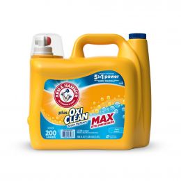 Arm & Hammer Ultra Concentrated Liquid Laundry Detergent with OxiClean Stain Fighters 5.91 L / 200 oz / 200 Loads
