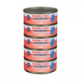 Bumble Bee Skinless and Boneless Canned Wild Caught Pink Salmon 5 Units / 5 oz