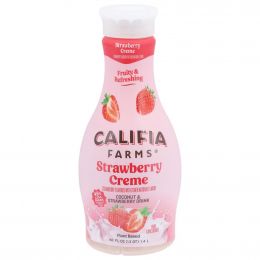 Califia Farms Strawberry and Coconut Beverage 1.4 L / 48 oz