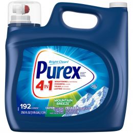 Purex Liquid Laundry Detergent with Mountain Breeze Aroma 192 Loads / 7.39 L / 250 oz