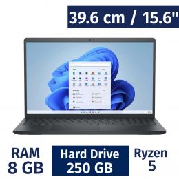 Dell Inspiron 39.6 cm / 15.6" Inches Touch Screen Computer AMD Ryzen 5 8 Gigabytes / 512 Gigabytes SSD i3535-A766BLK-PUS