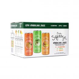 Pure Squeeze Assorted Flavors Sparkling Juice 12 Units / 330 mL / 11.2 oz