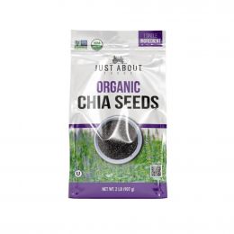 Just About Foods Organic Chia Seeds 907 g / 2 lb