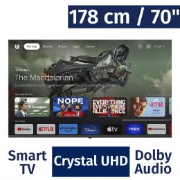 JVC 178 cm / 70" Inches Smart LED UHD Google TV LT-70KC548