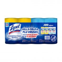 Lysol Virus and Bacteria Eliminating Disinfectant Wipes 4 Units / 95 Wipes