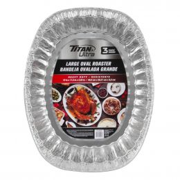 Titan Oval Aluminum Rotisserie 3 Units