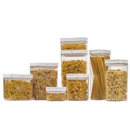 Selection 8-Piece Airtight Food Storage Container Set with Lids