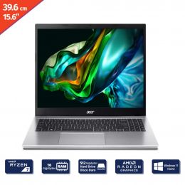Acer 39.6 cm / 15.6” Aspire 3 Laptop 16 Gigabytes / 512 Gigabytes NX.KSJAA.004